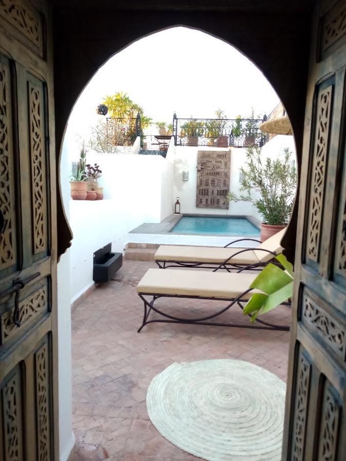 Riad Bab Aylen - Piscine Roof Top Chauffee Marrakesh Eksteriør bilde